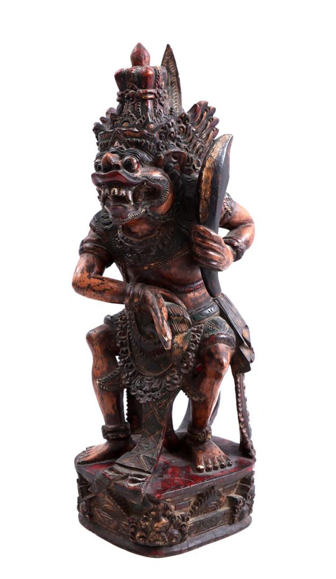 Wooden Hanuman