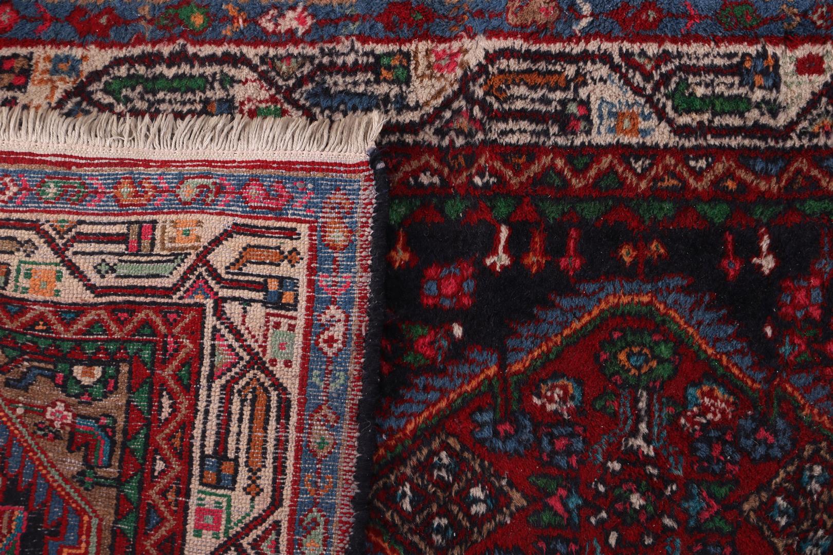 Hand-knotted oriental runner, Hamadan - Image 4 of 4