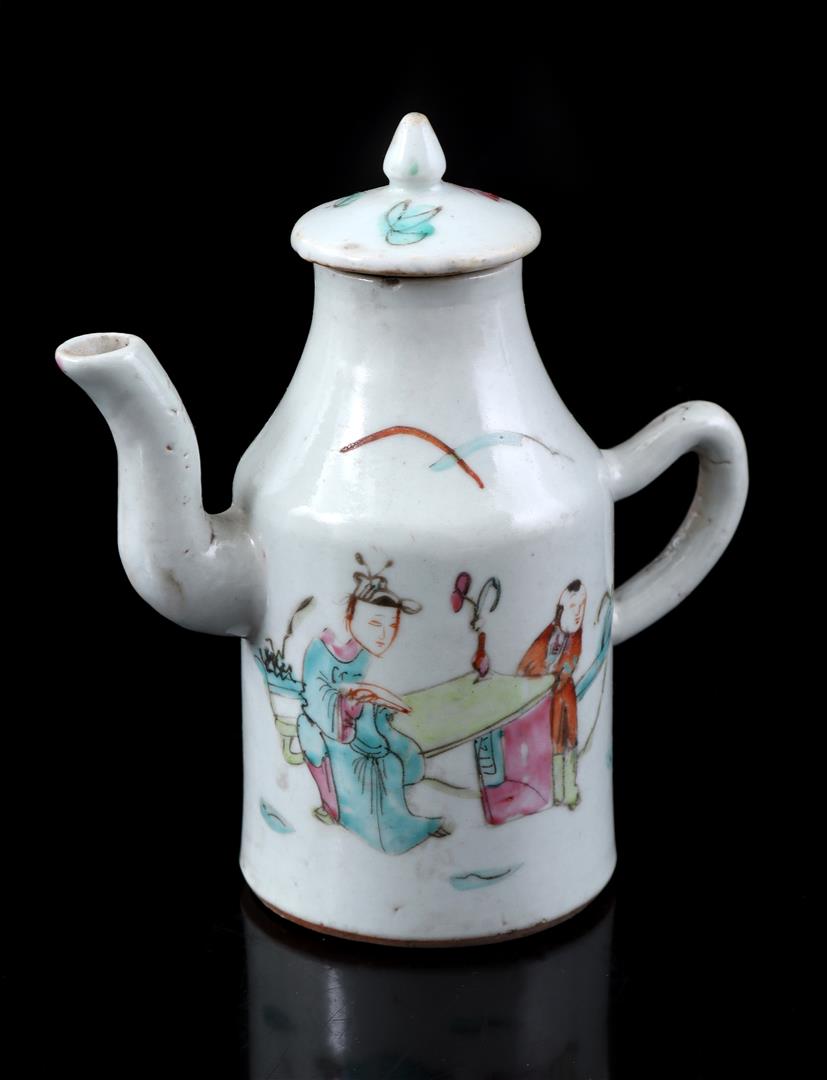 Porcelain cream jug, early 20th - Image 2 of 3