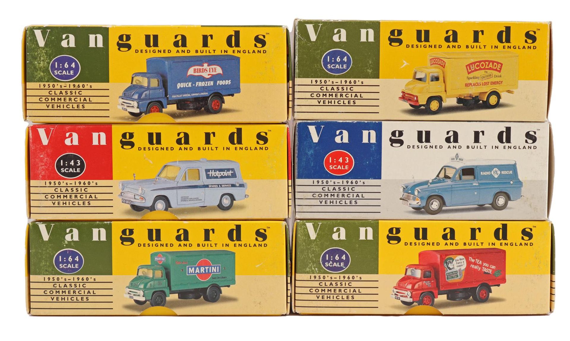 Vanguard scale model cars