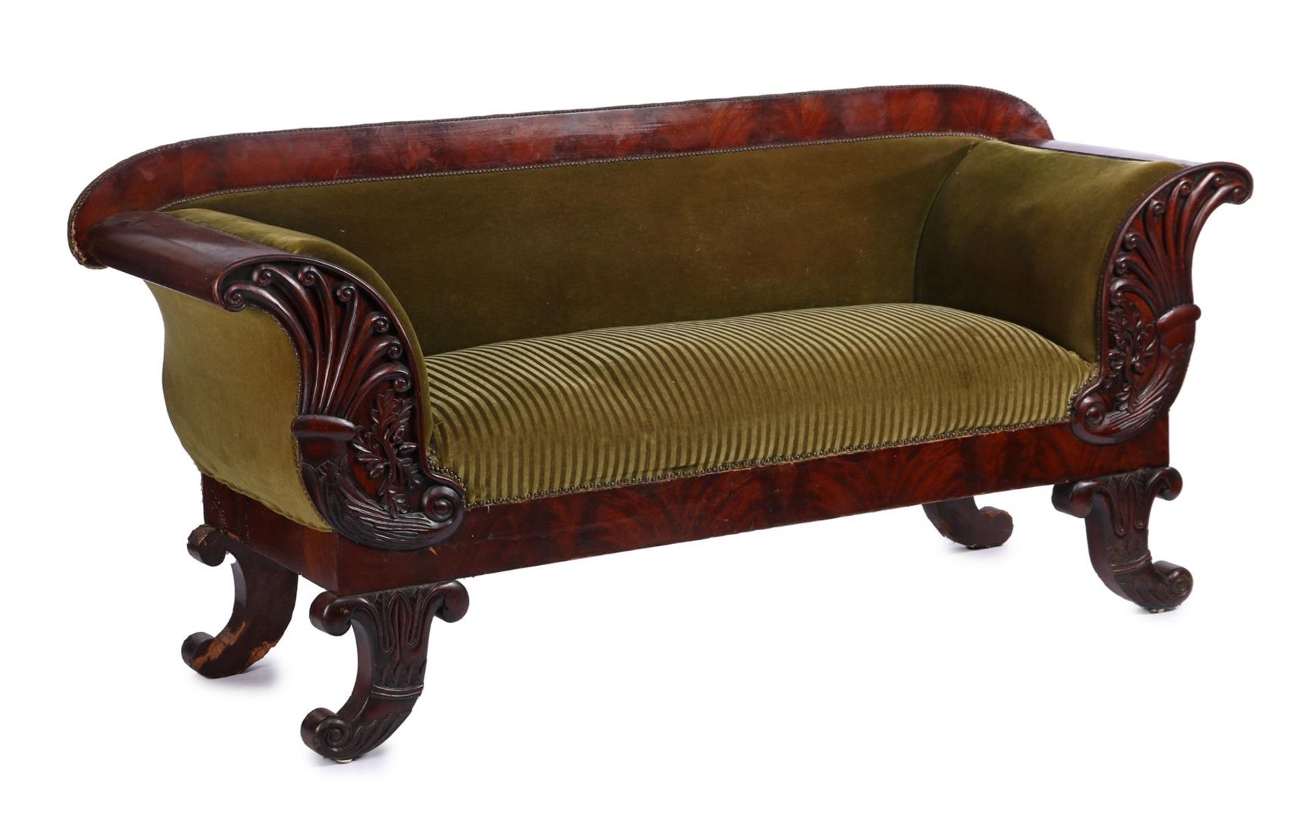 Mahogany sofa