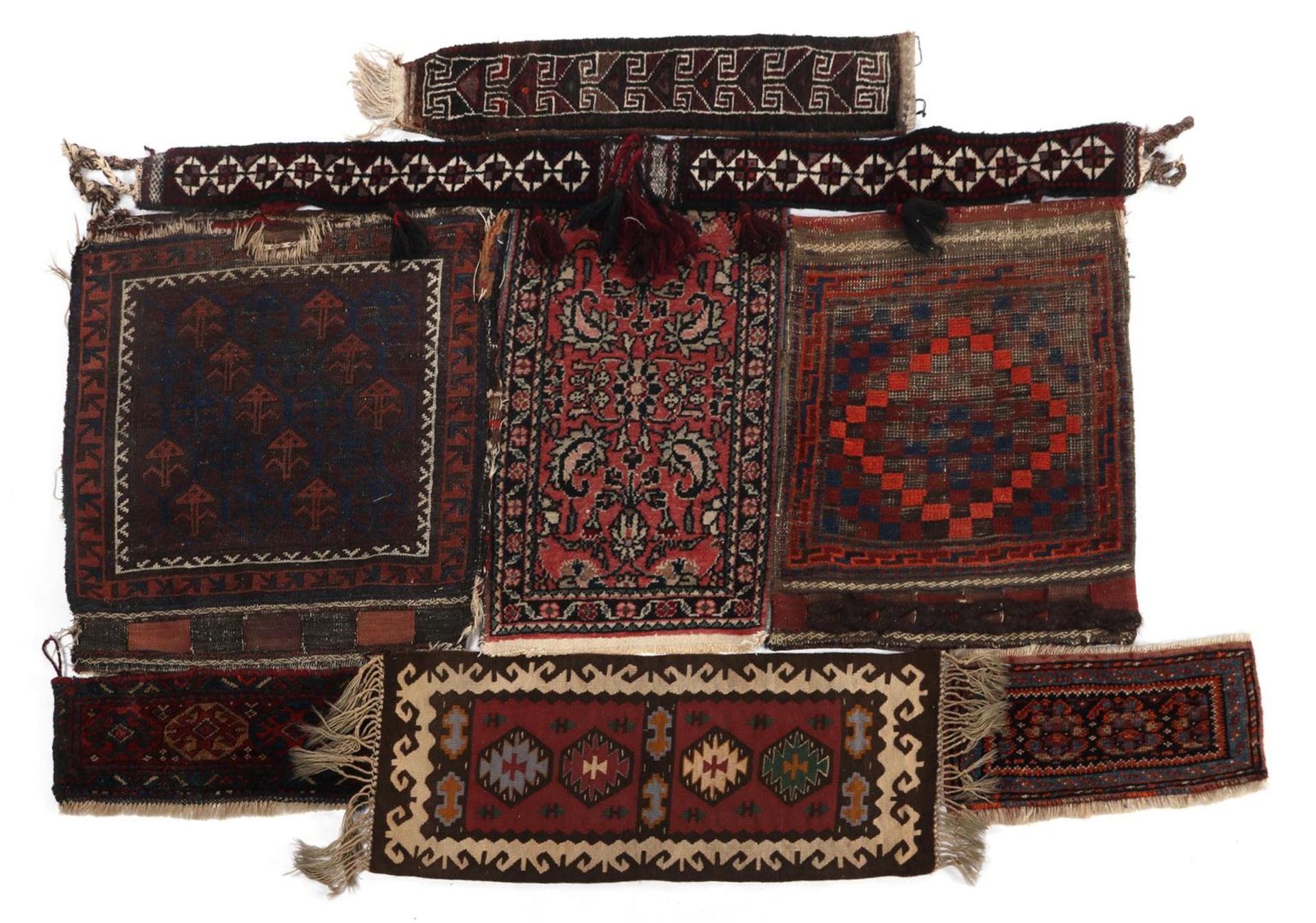 8 hand-knotted oriental rugs