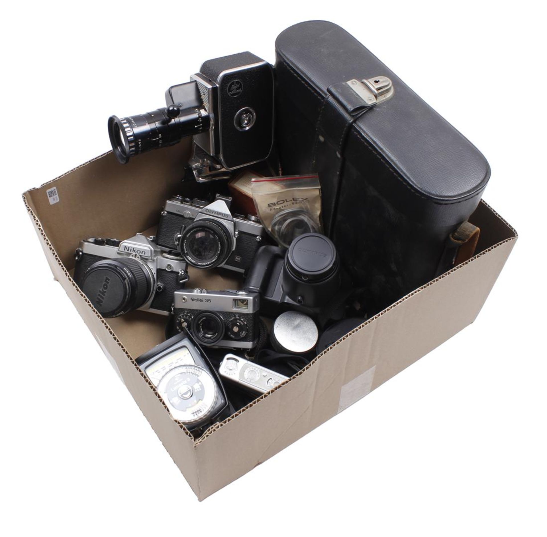 Lot cameras and equipment