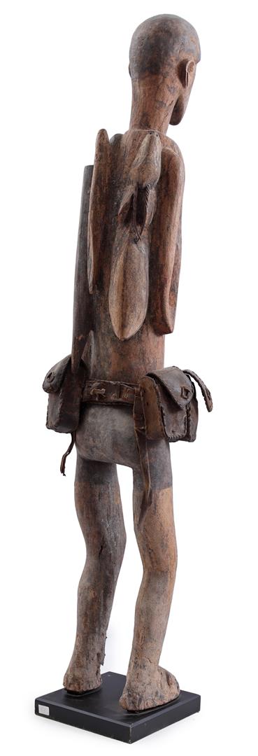 Wooden statue, Lodi Tribe - Image 2 of 2