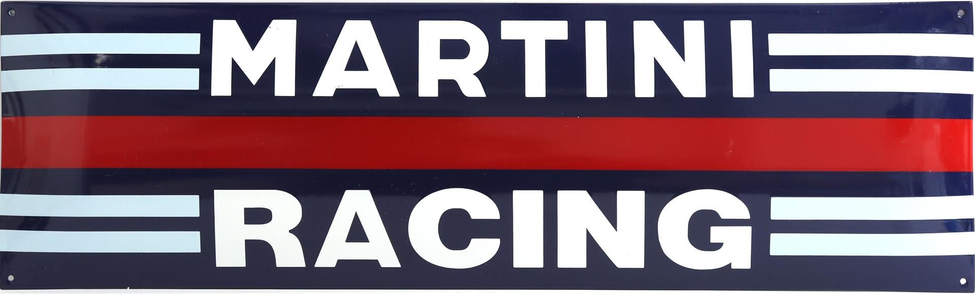 Advertising sign Martini Racing
