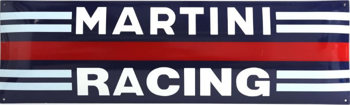 Advertising sign Martini Racing