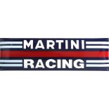 Advertising sign Martini Racing