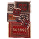 7 various wool carpets