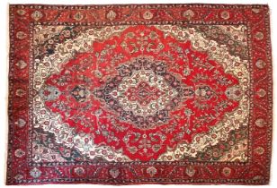 Hand-knotted oriental carpet