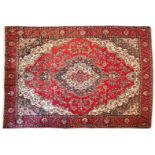 Hand-knotted oriental carpet