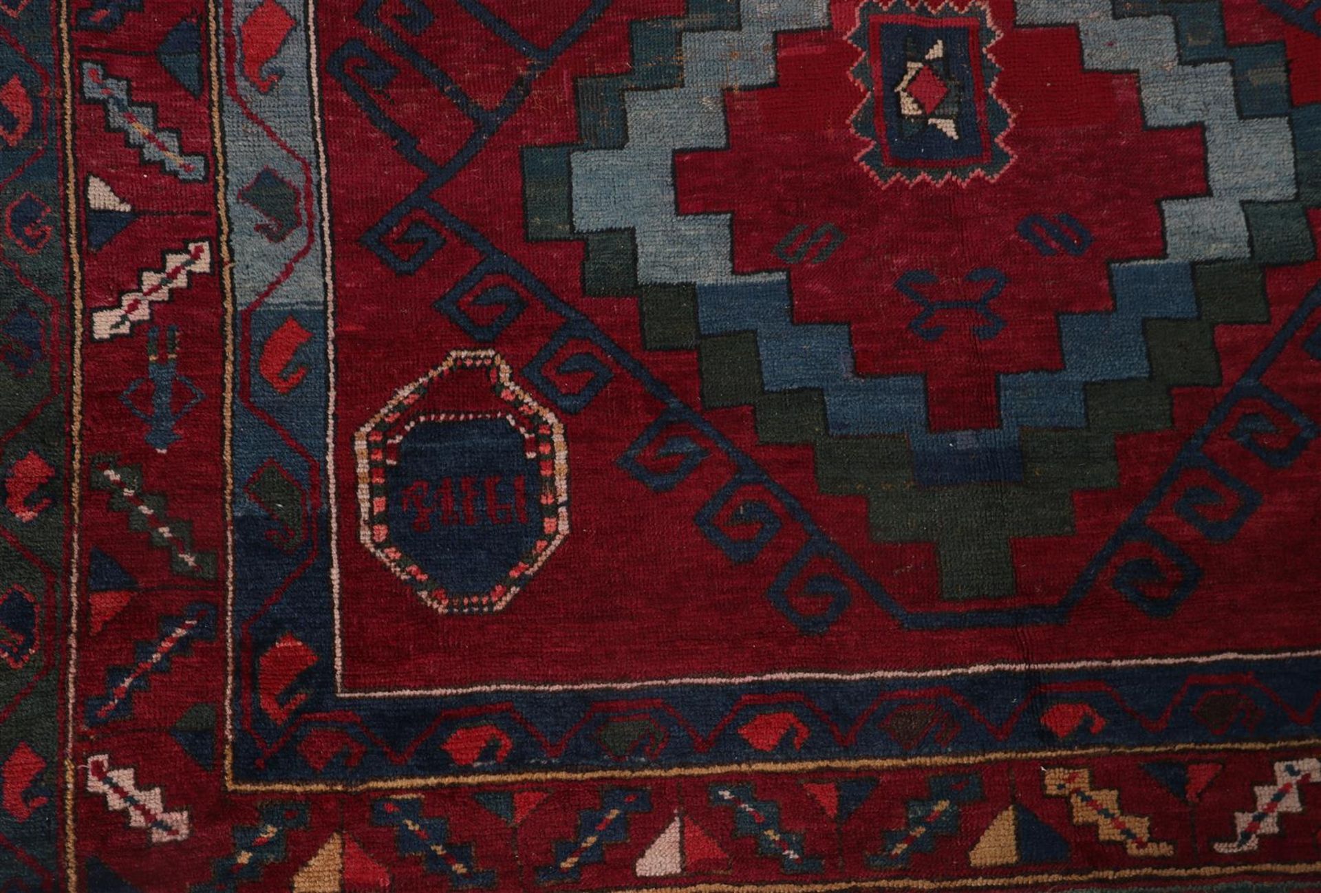 Hand-knotted wool carpet - Bild 2 aus 4