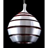 Space Age style hanging lamp