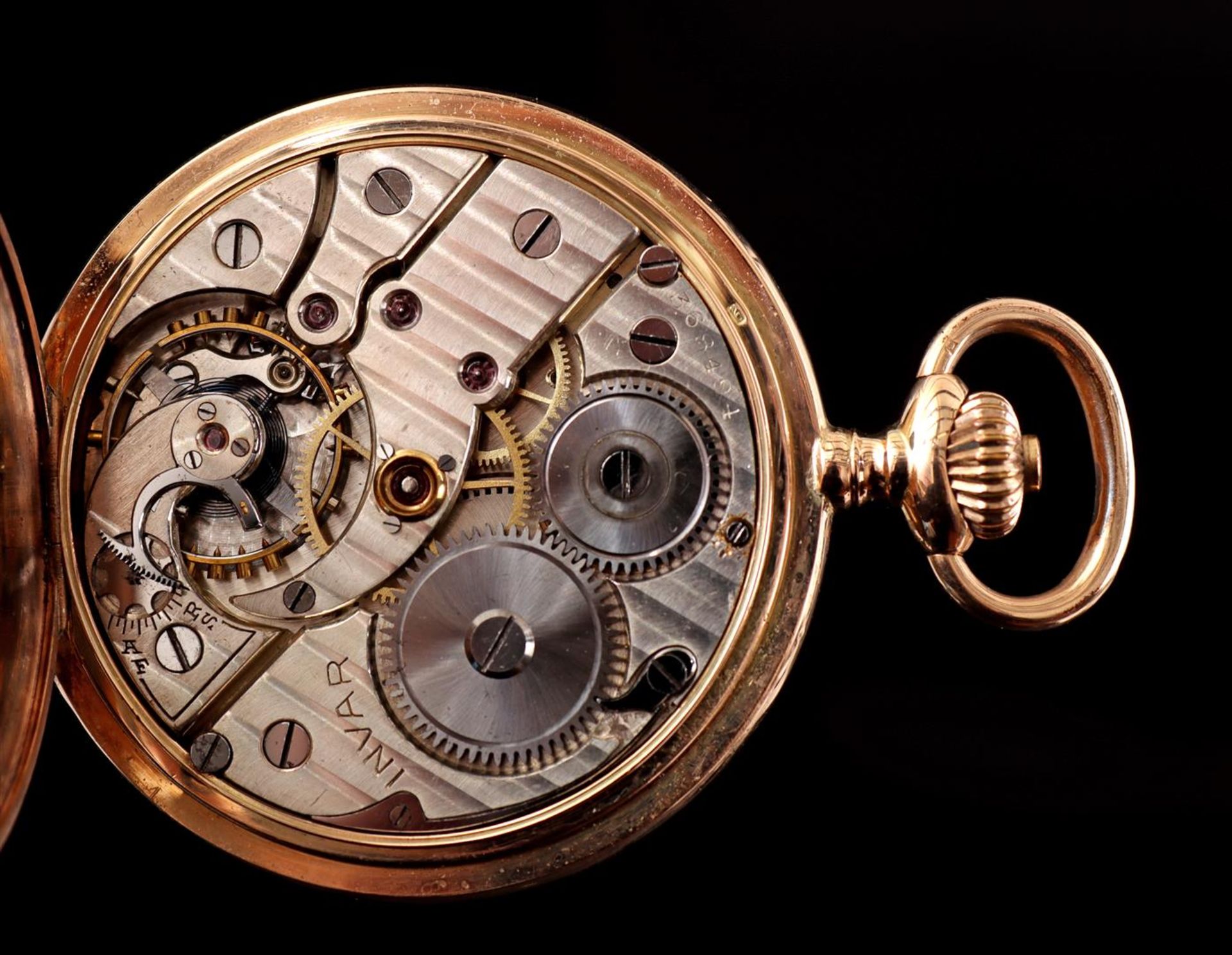 Invar Maurice Wolf pocket watch - Image 4 of 4