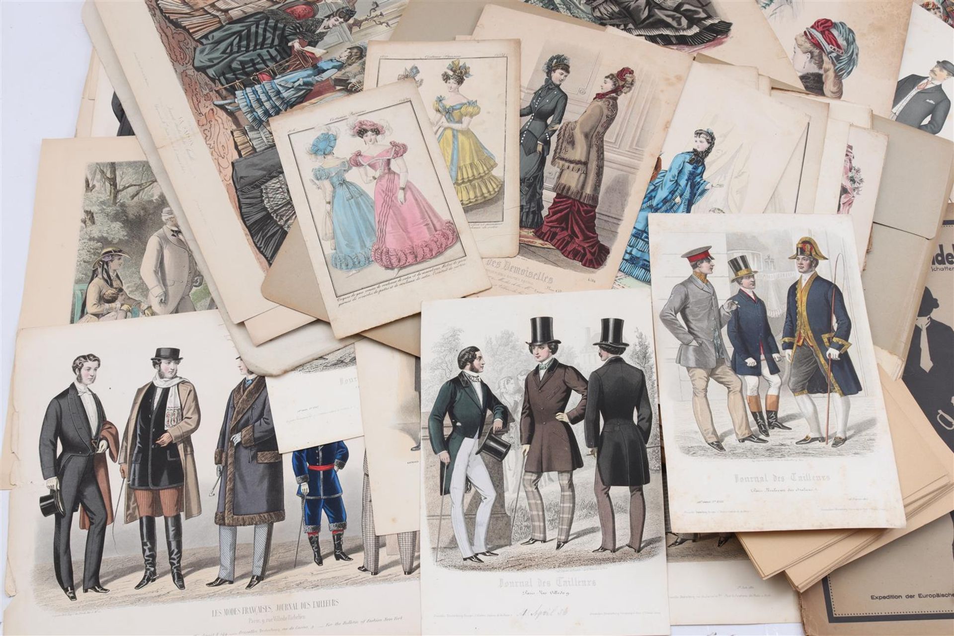 Large collection of fashion prints - Image 2 of 4