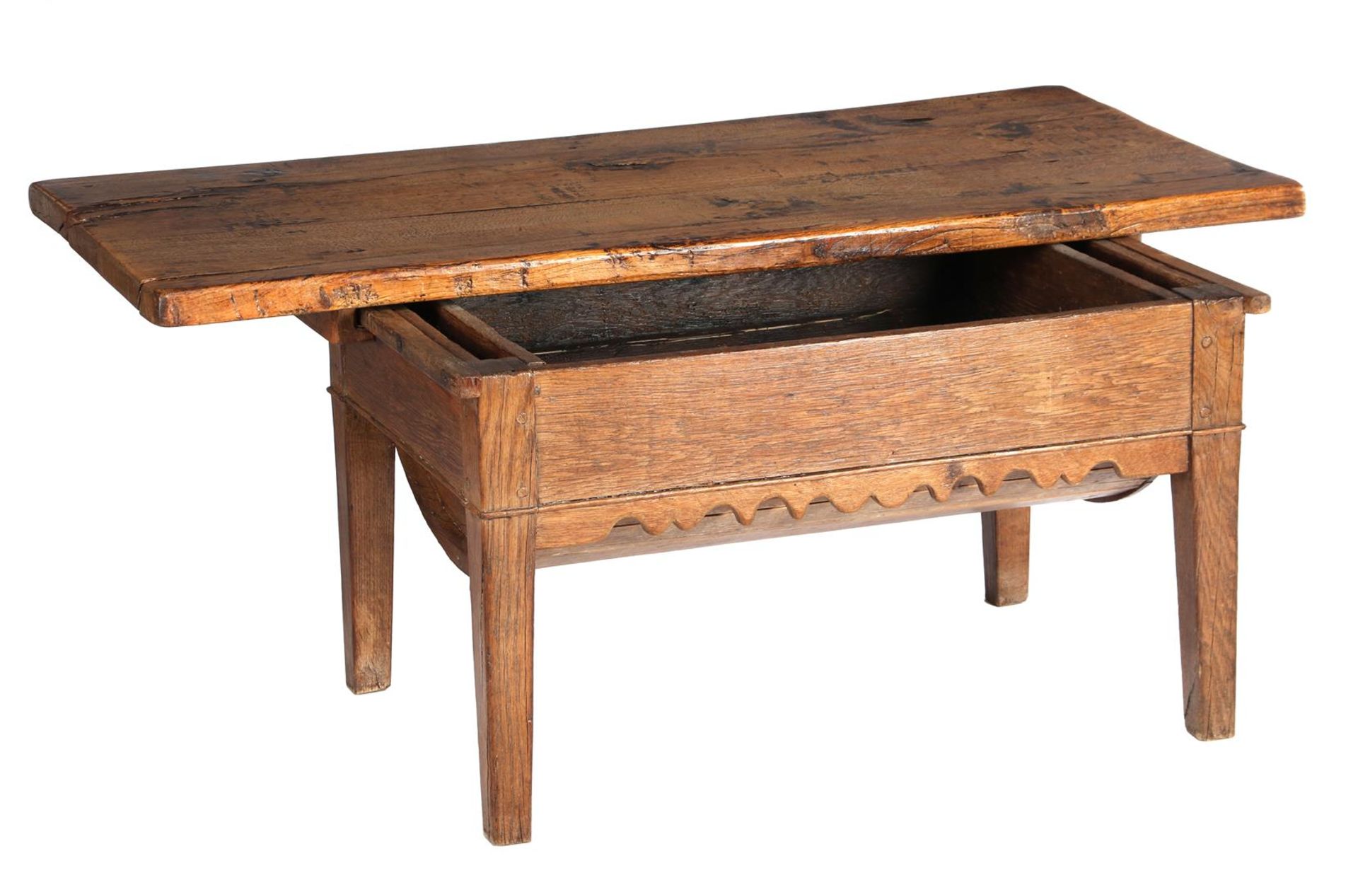 Oak coffee table - Image 2 of 2