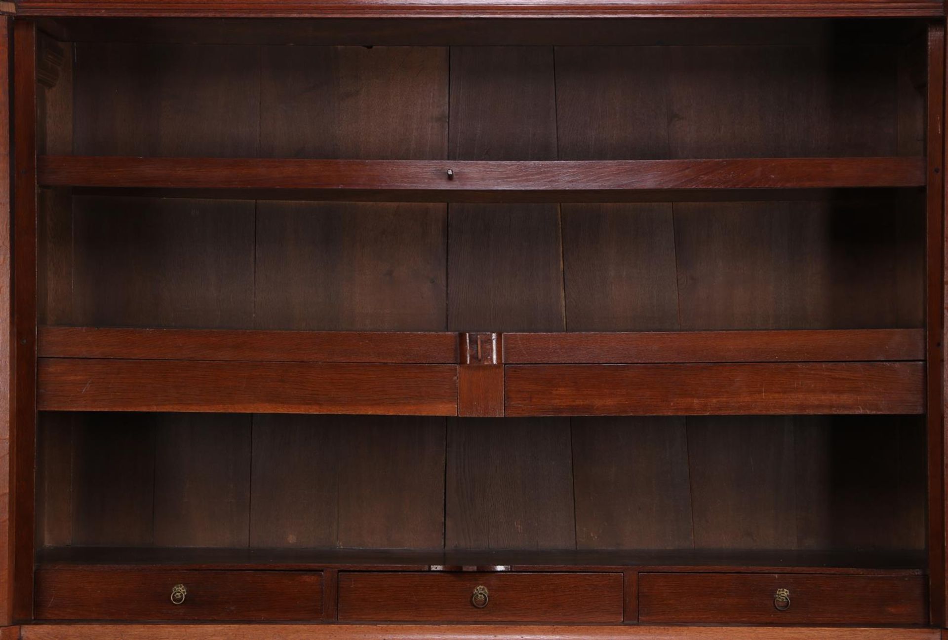 2-piece oak Drenthe cabinet - Bild 2 aus 2