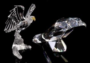 2 Swarovski statues