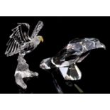 2 Swarovski statues