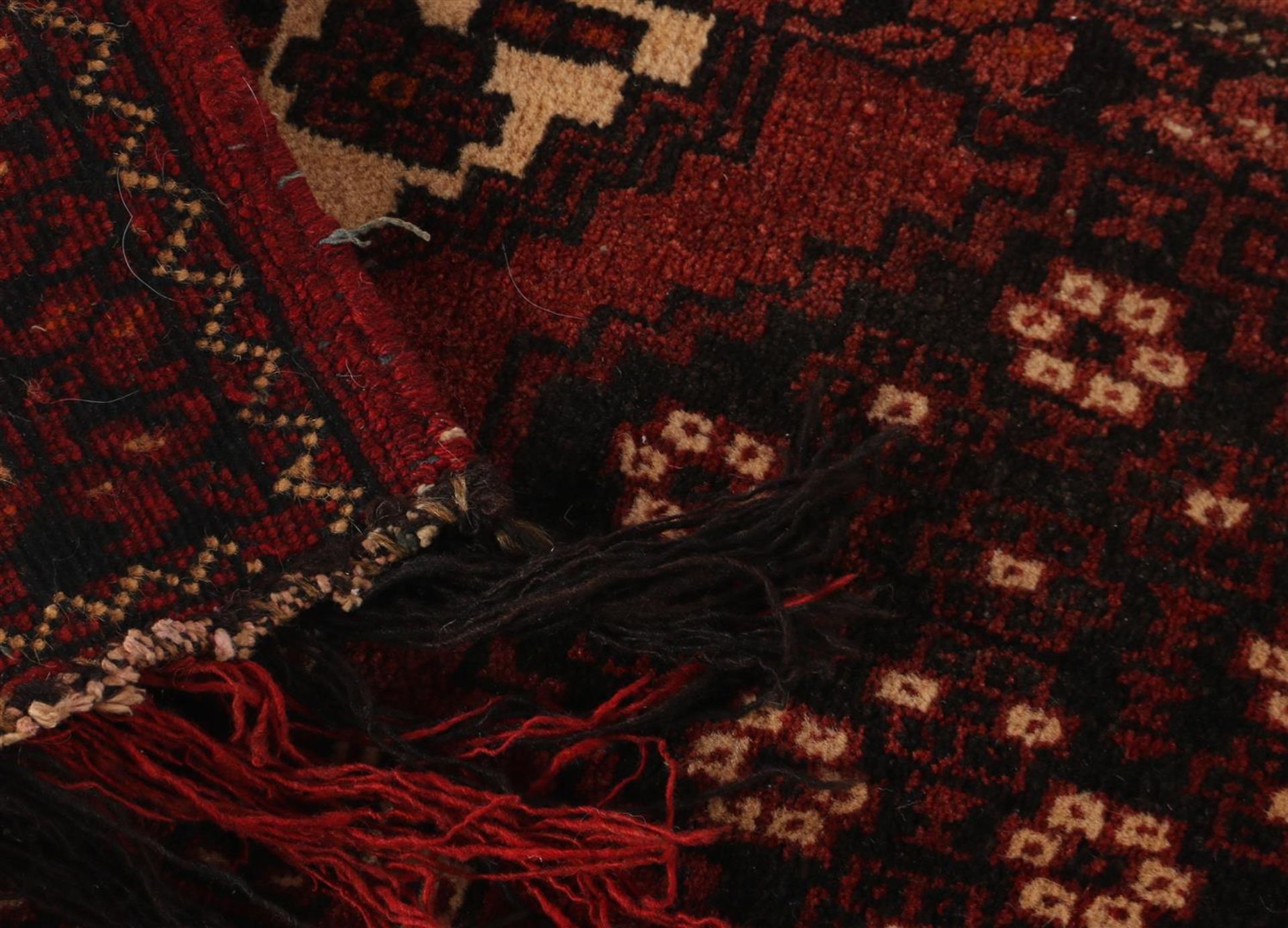 Hand-knotted oriental carpet, Turkaman Torba - Image 3 of 3