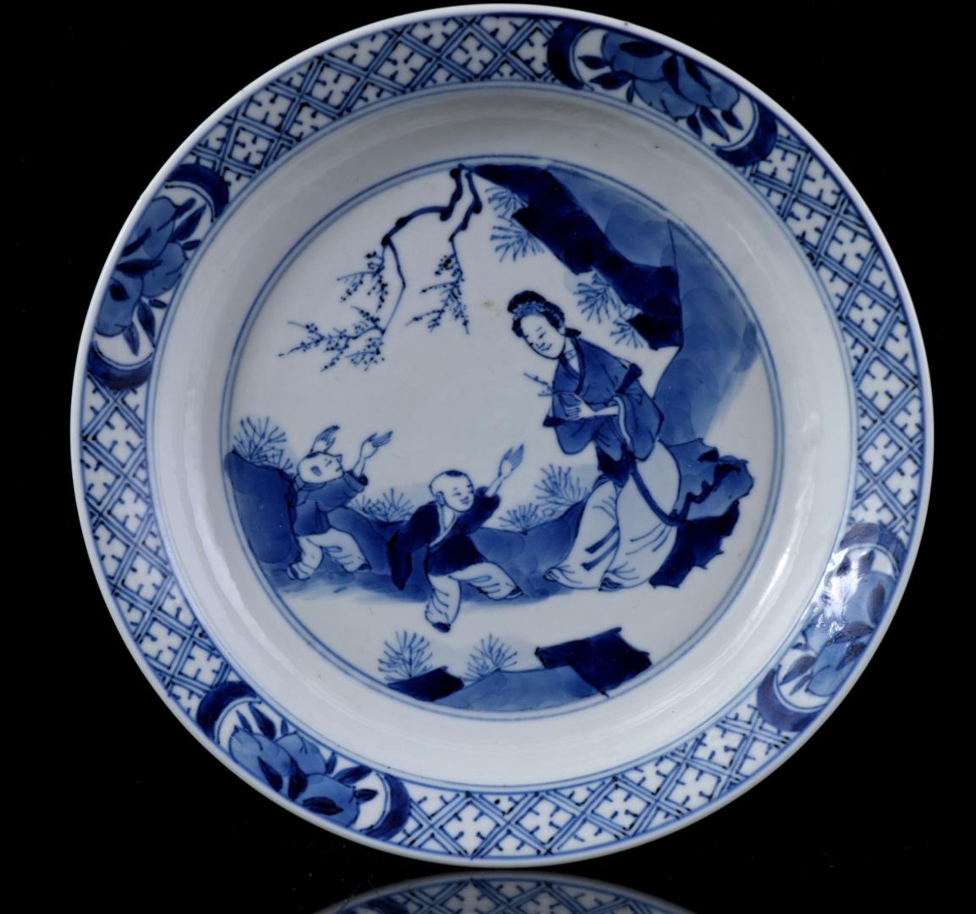 Porcelain dish, Kangxi