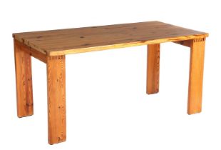 Pine dining room table