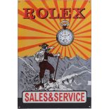 Rolex advertising sign