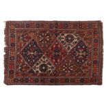 Hand-knotted oriental carpet, Afshar