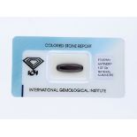 Gemstone Garnet ca. 4,97 ct. with IGI Report