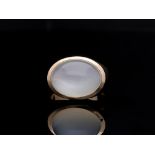 Ring Quartz 14 kt Pink Gold