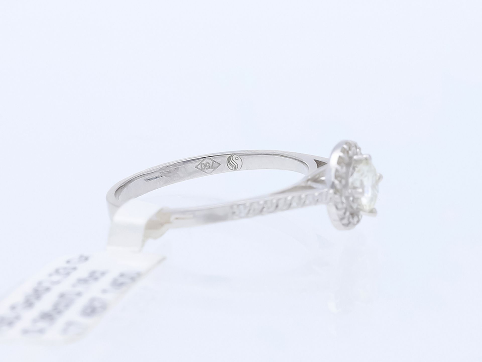 Ring Diamond 750 / 18 White Gold - Image 5 of 8