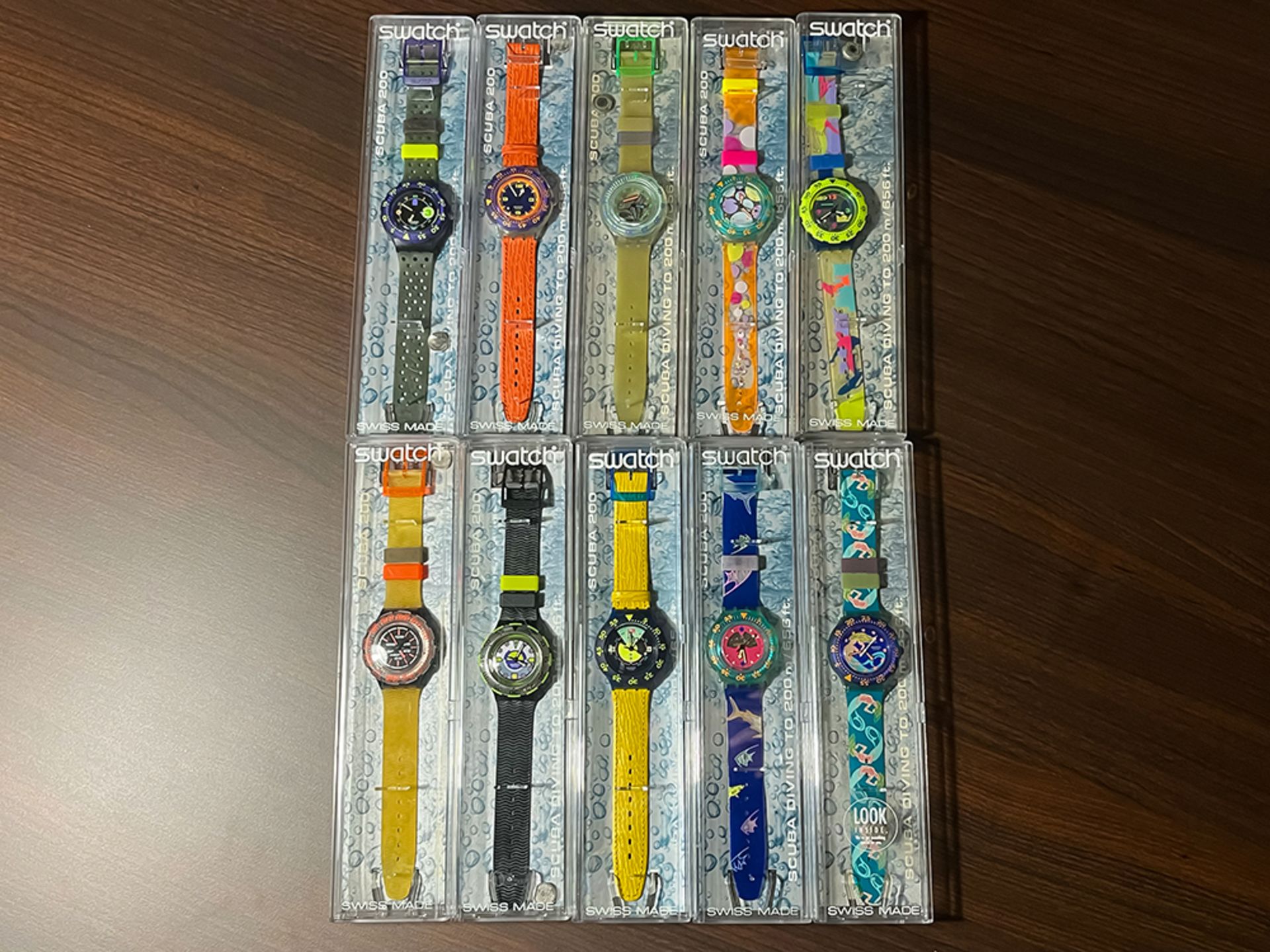 Collection of 105 pieces Swatch watches in original boxes - Image 2 of 19