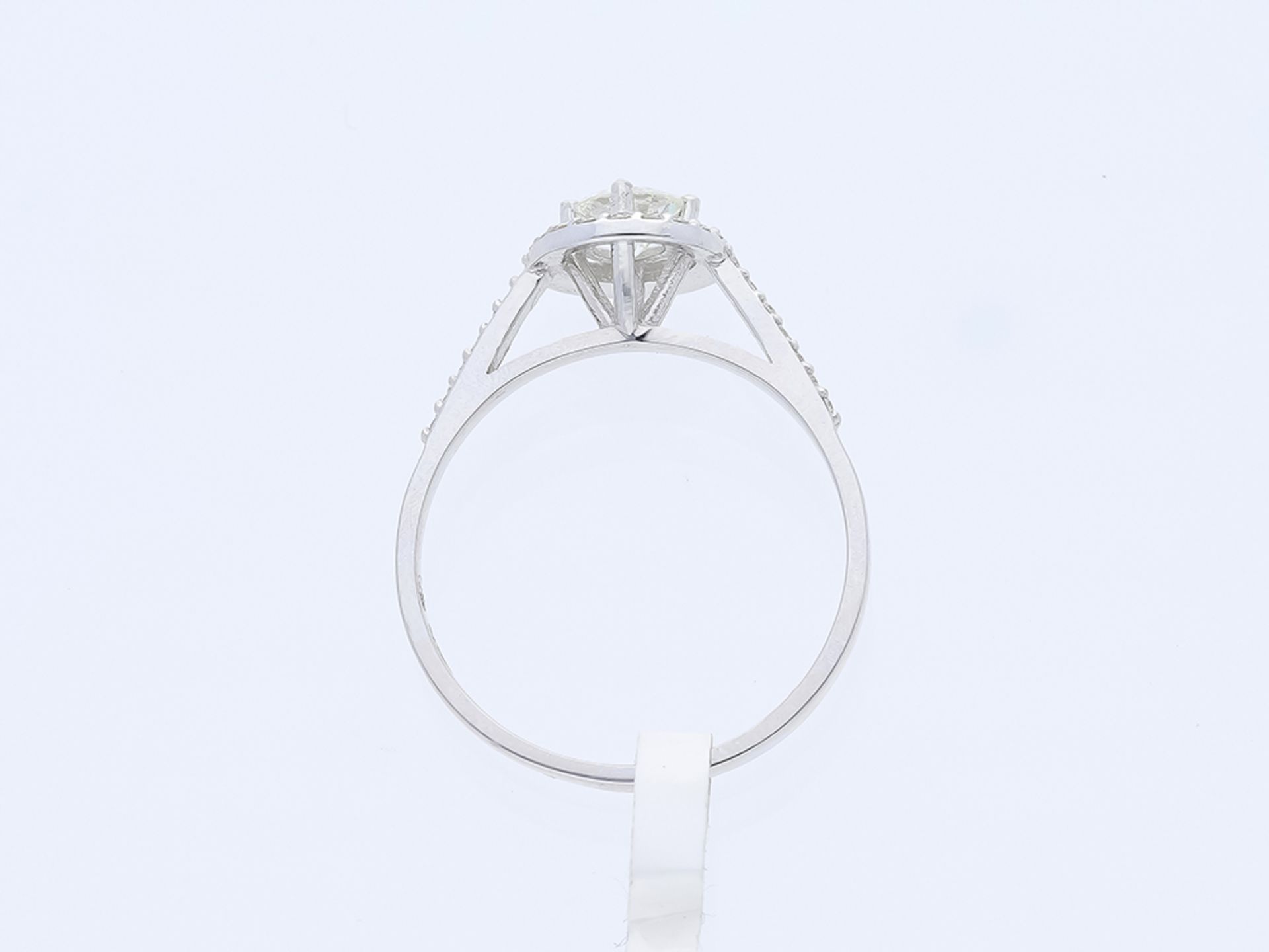 Ring Diamond 750 / 18 White Gold - Image 6 of 8