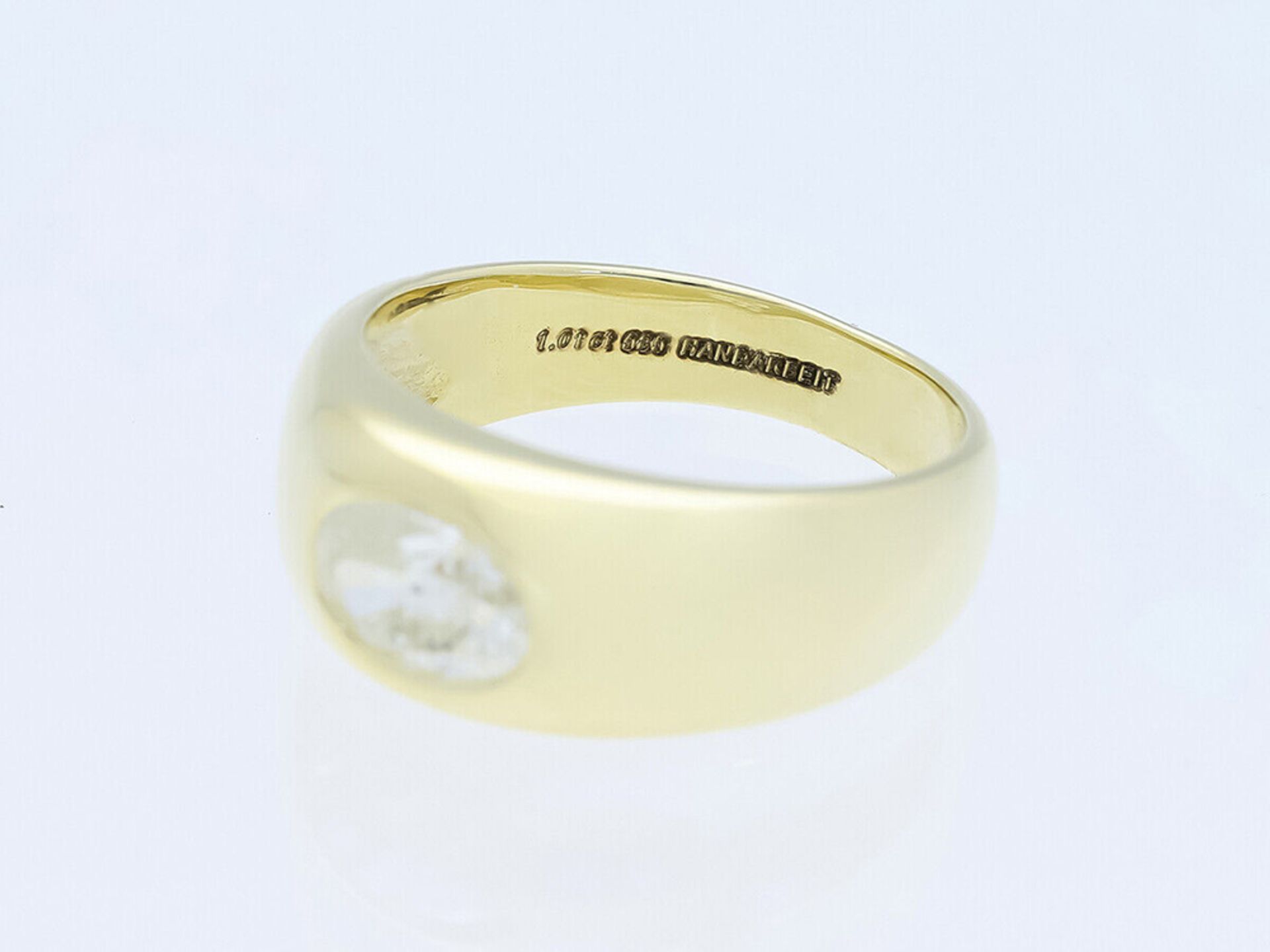 Ring Diamond 14 kt Yellow Gold - Image 4 of 6