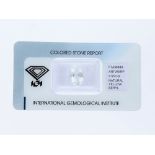 Gemstone Beryl approx. 3,55 ct. with IGI Report