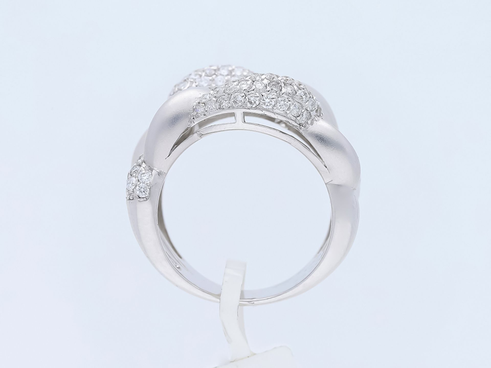 Ring Diamond 750 / 18 White Gold - Image 6 of 8