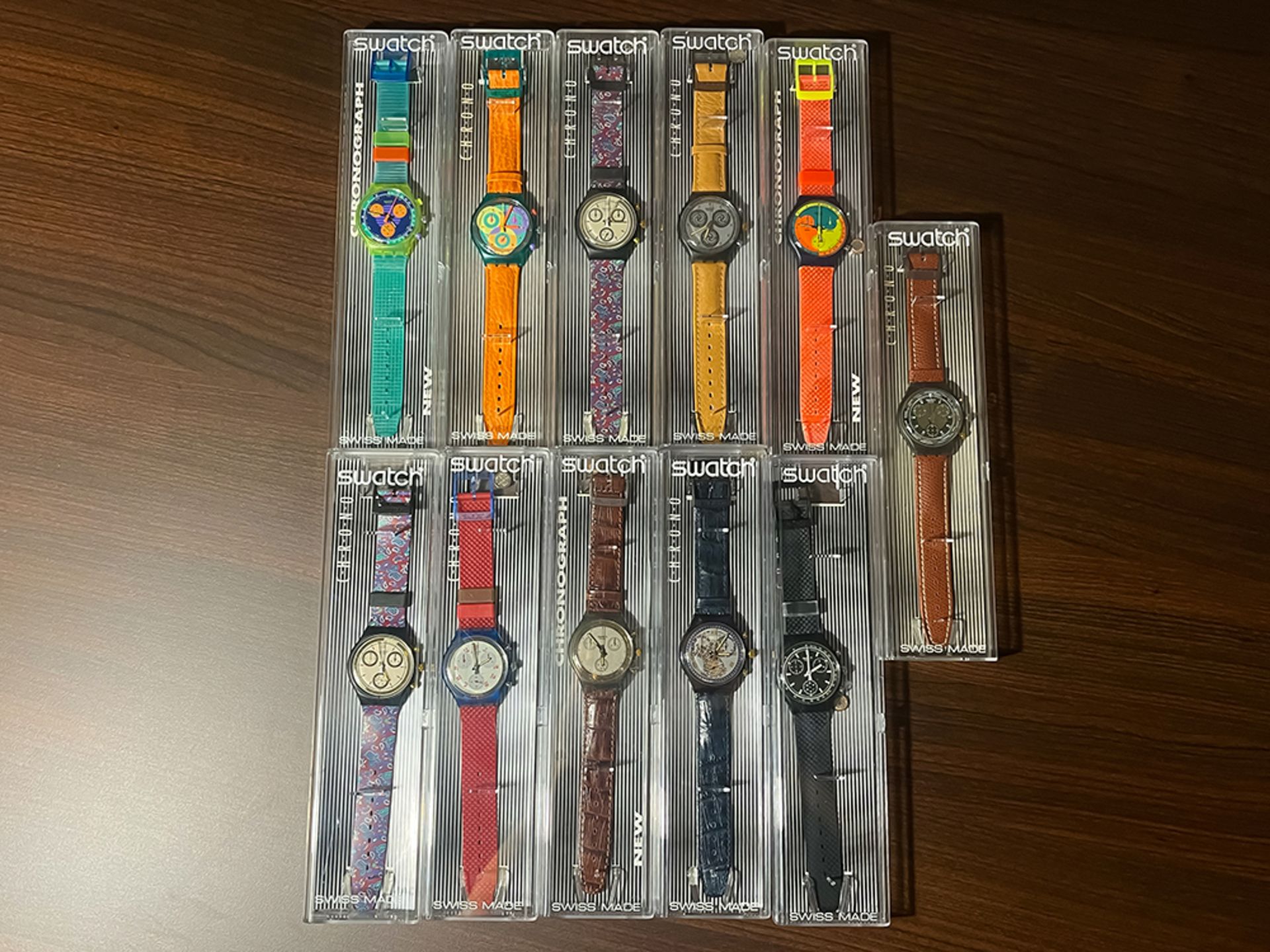 Collection of 105 pieces Swatch watches in original boxes - Image 15 of 19