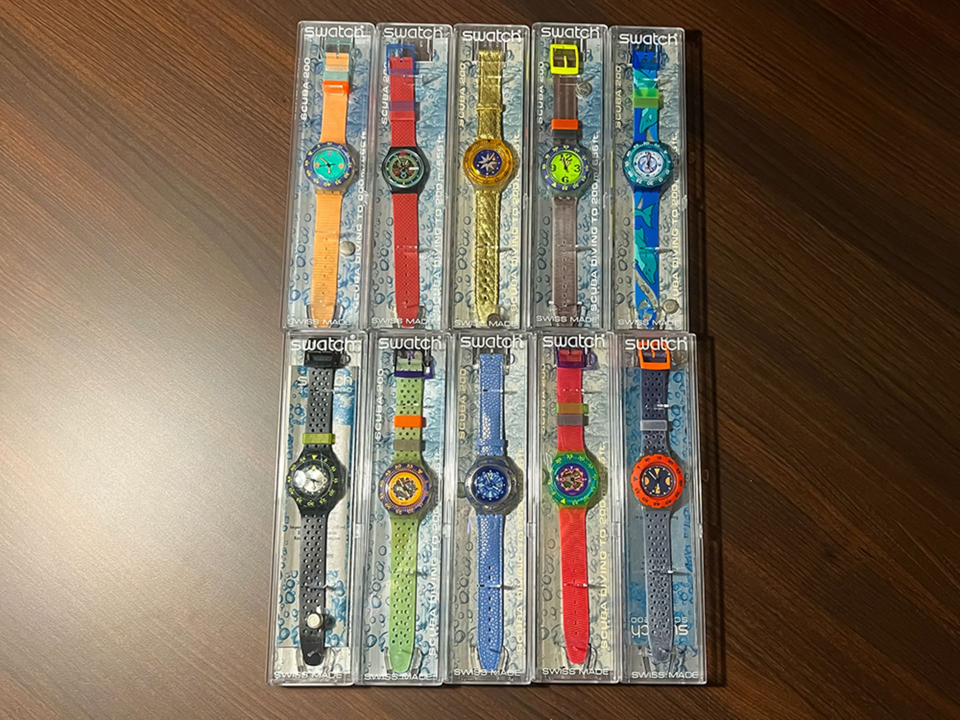 Collection of 105 pieces Swatch watches in original boxes - Image 13 of 19