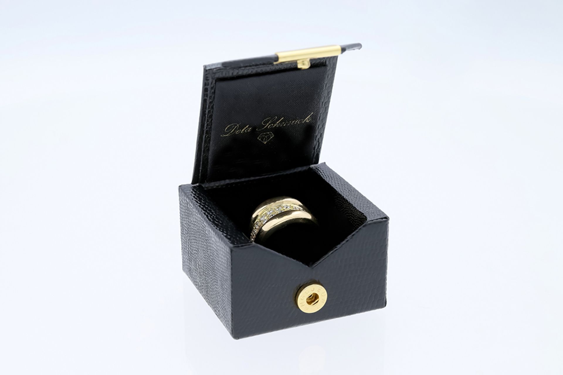 Ring Diamond 750/18 Yellow Gold - Image 6 of 6