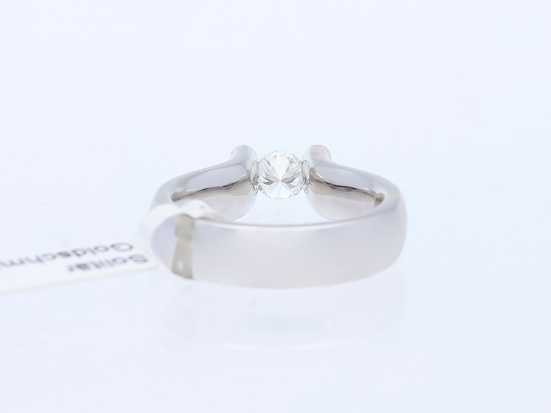 Ring Diamond 14 kt White Gold - Image 3 of 8