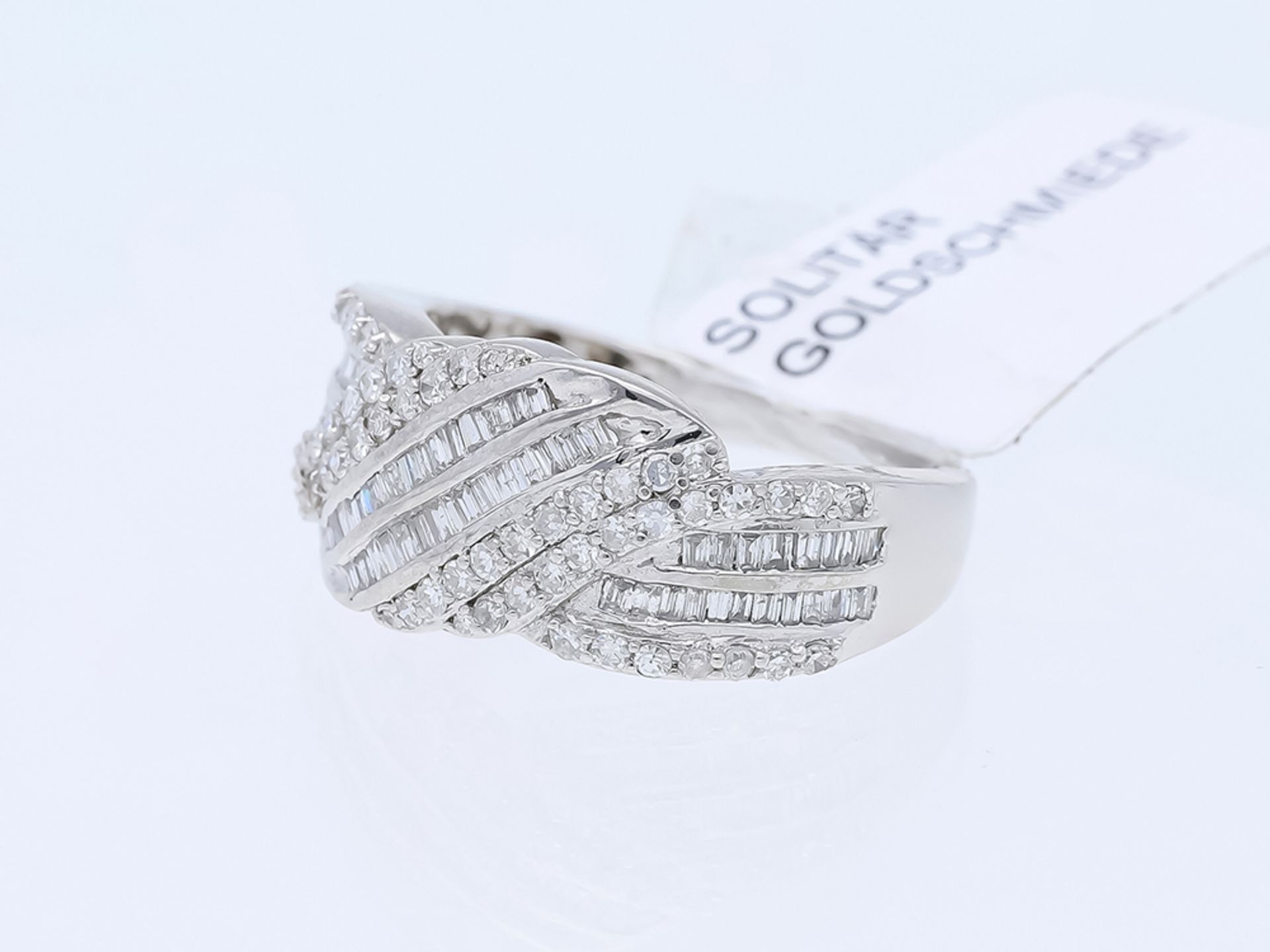 Ring Diamond 585 / 14 White Gold - Image 2 of 8