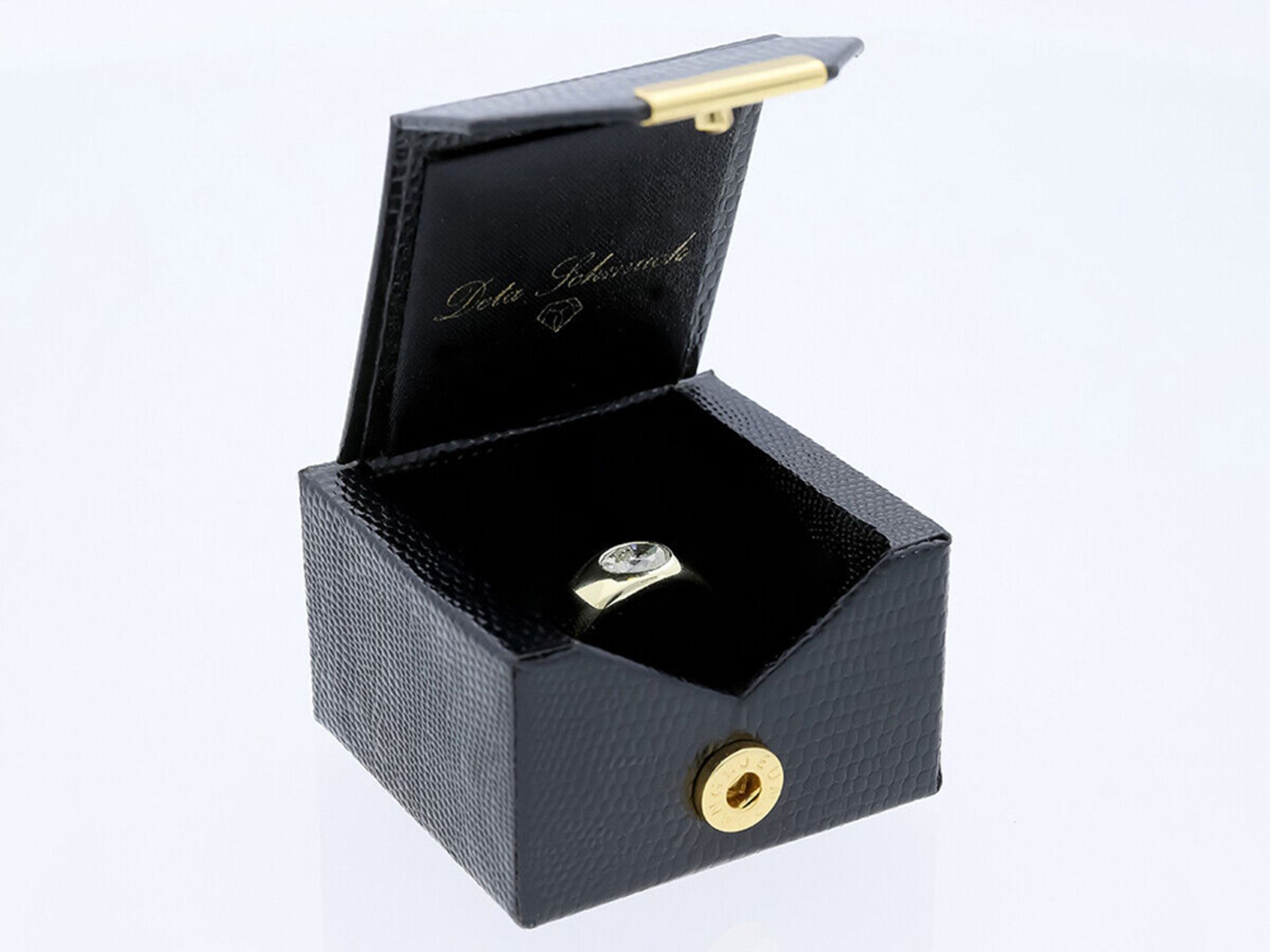 Ring Diamond 14 kt Yellow Gold - Image 6 of 6