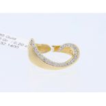 Ring Diamond 14 kt Yellow Gold