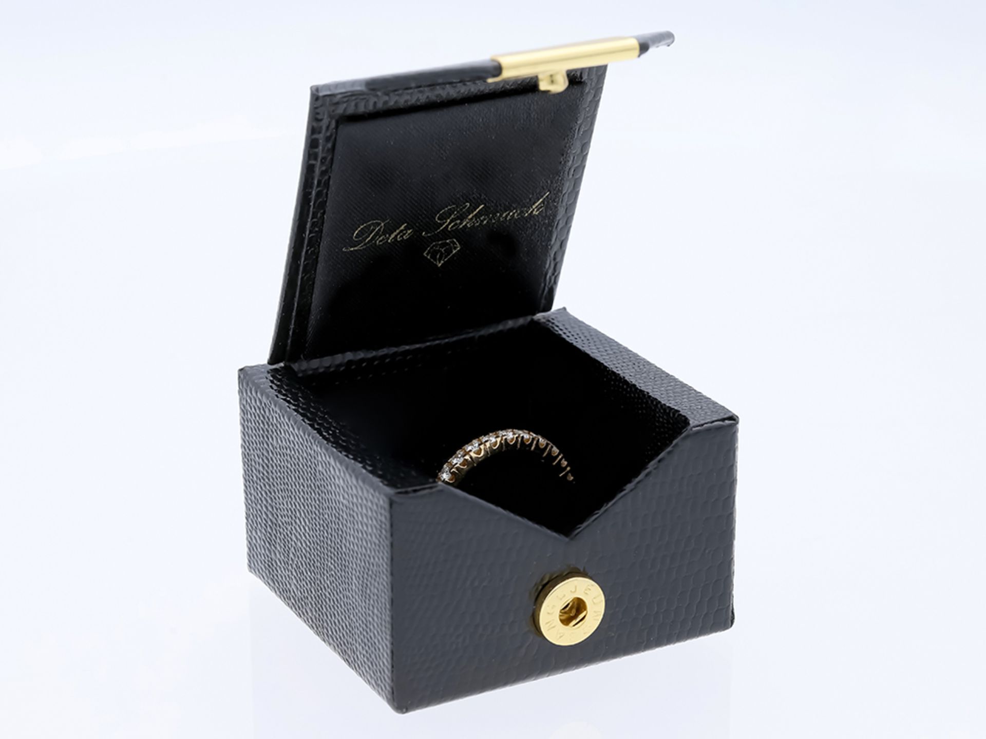 Ring Diamond 14 kt Yellow Gold - Image 6 of 6