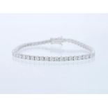 Bracelet Diamond 750 / 18 White Gold