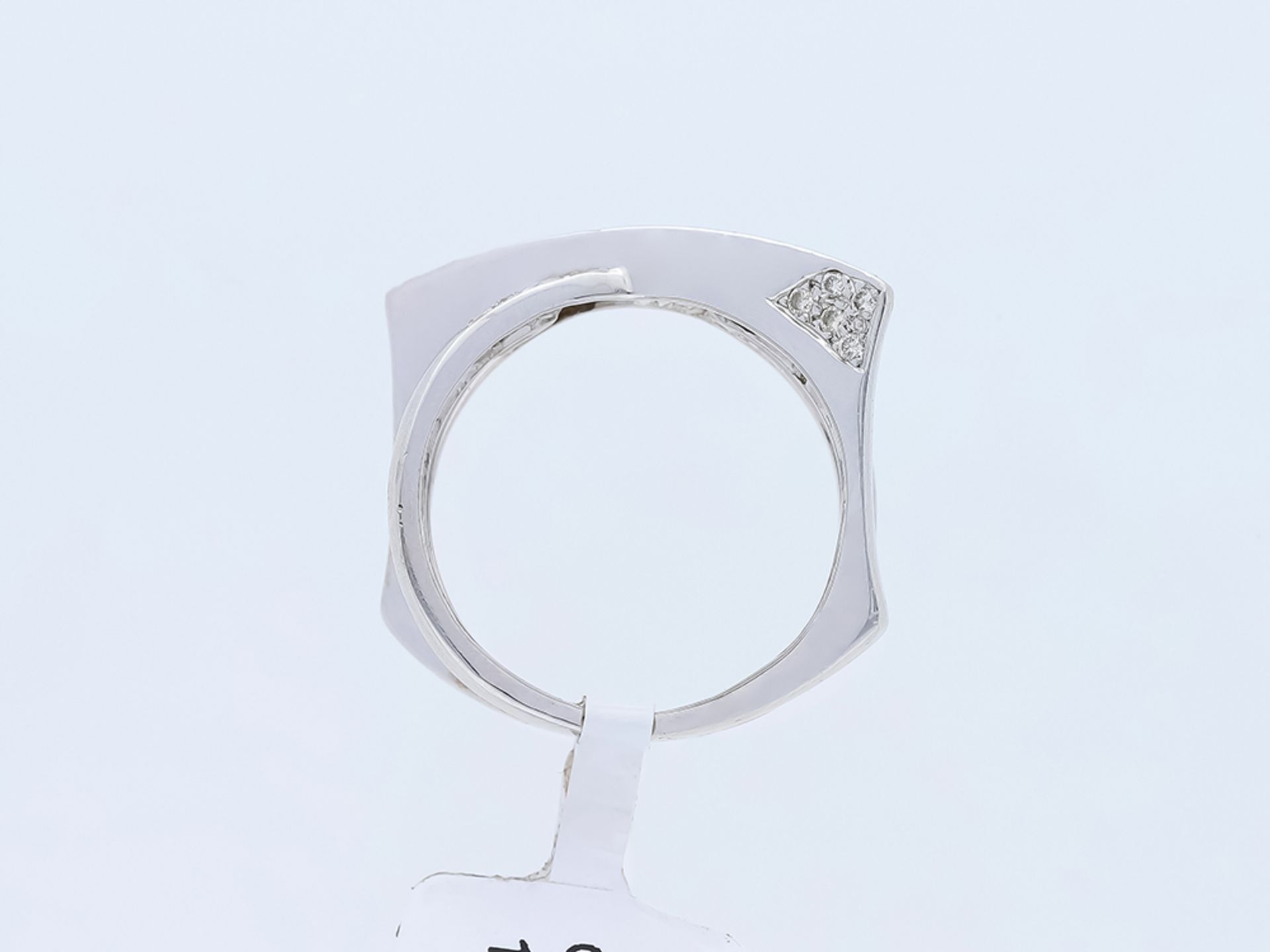 Ring Diamond 750 / 18 White Gold - Image 5 of 8