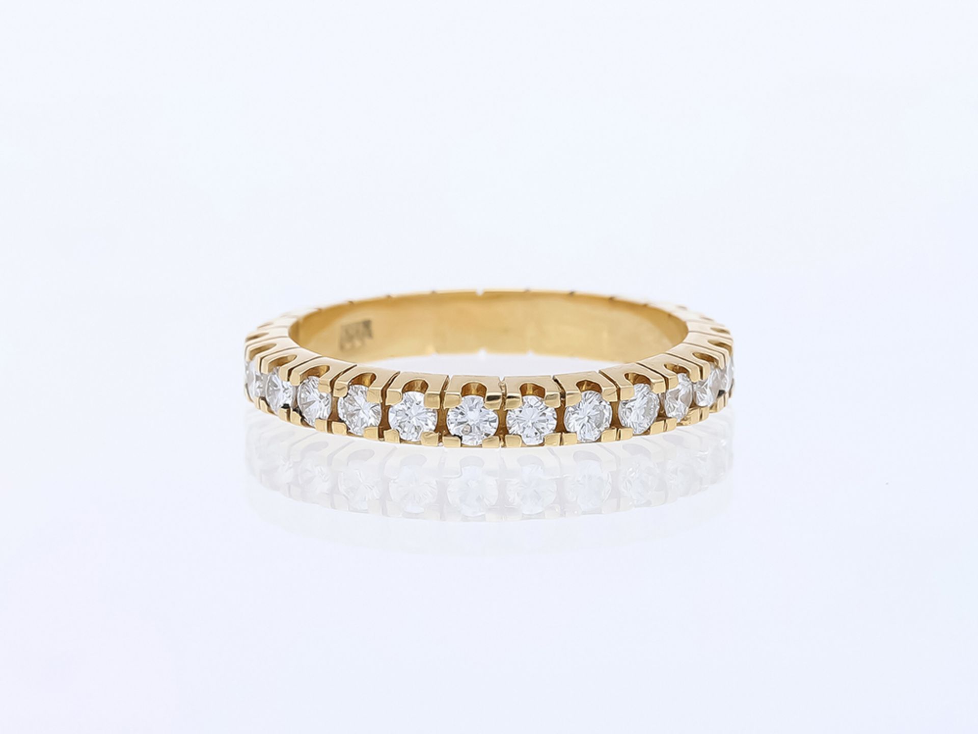 Ring Diamond 14 kt Yellow Gold