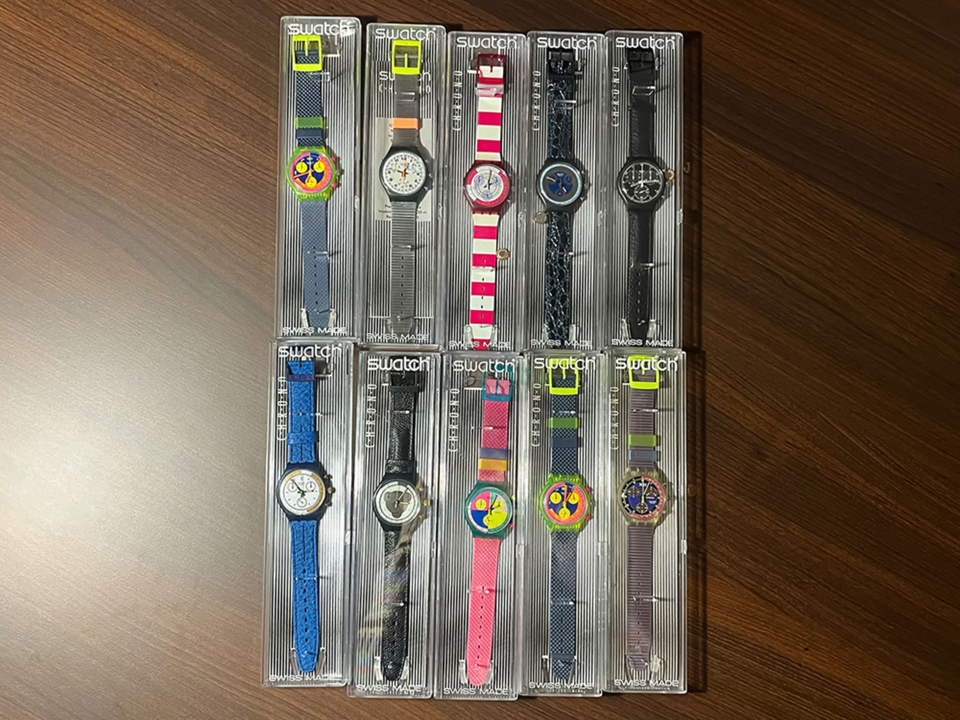 Collection of 105 pieces Swatch watches in original boxes - Image 14 of 19
