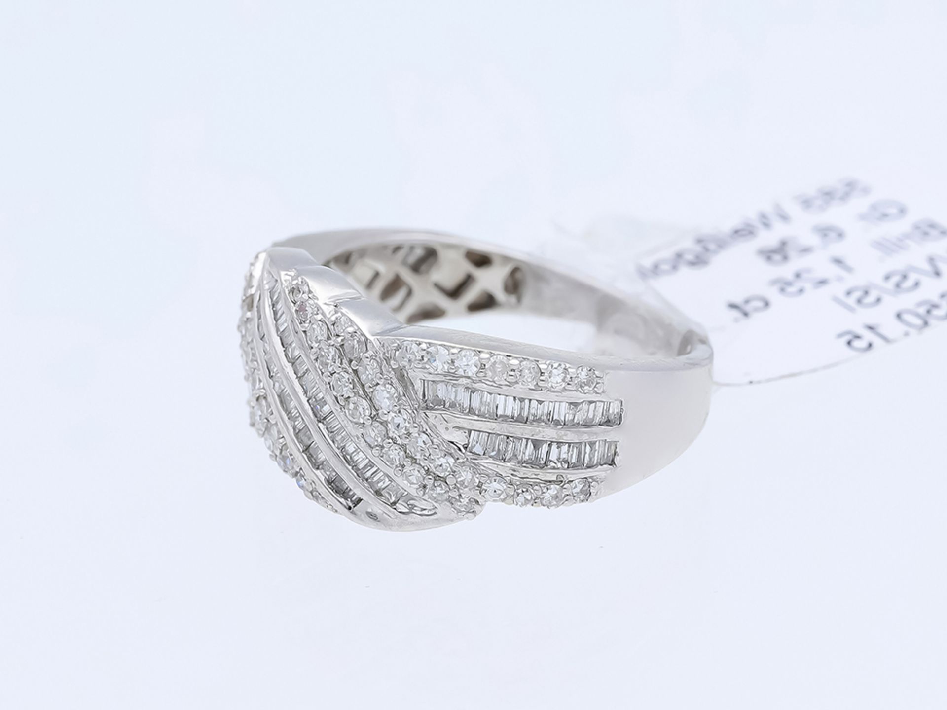 Ring Diamond 585 / 14 White Gold - Image 5 of 8