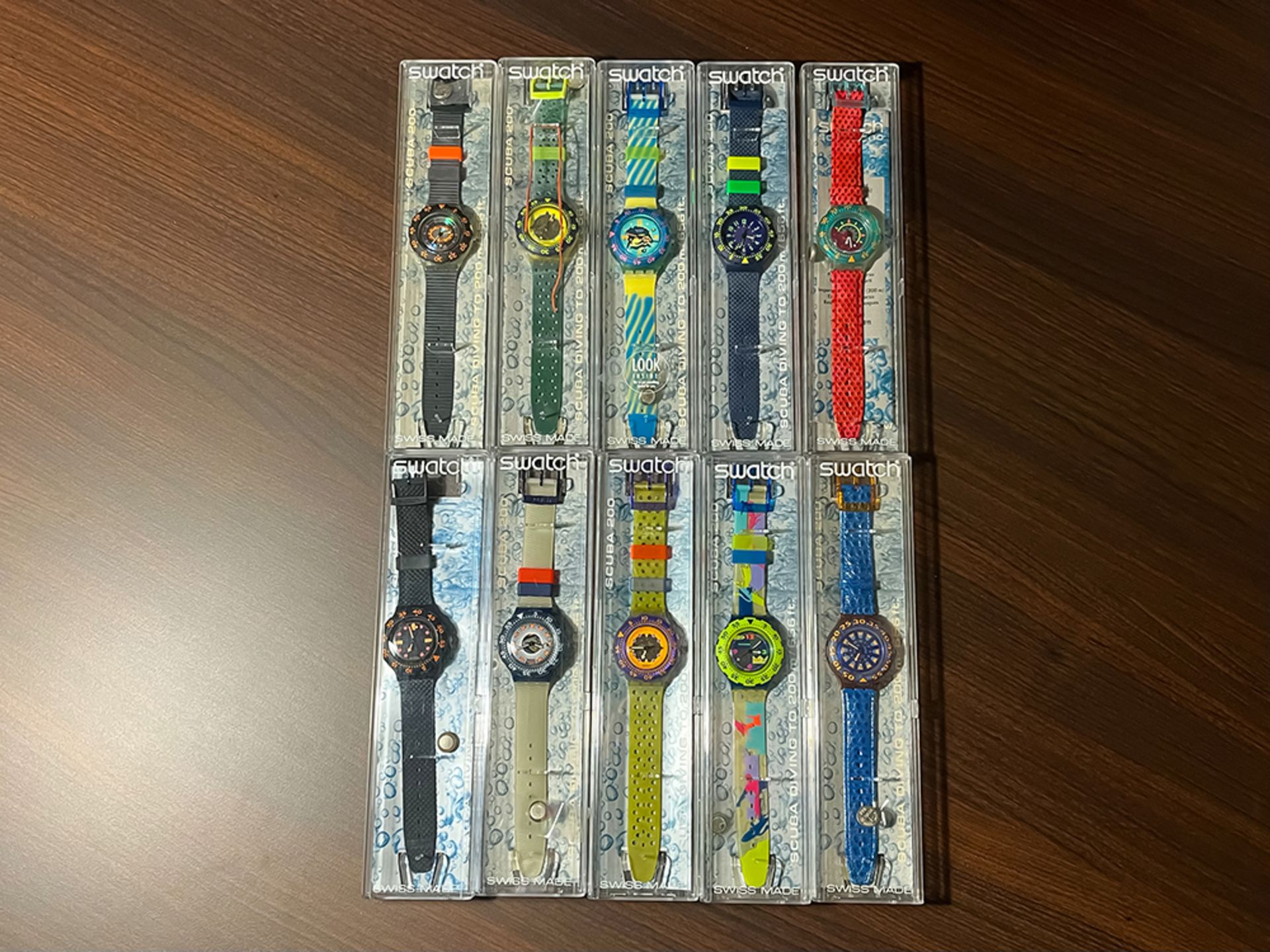Collection of 105 pieces Swatch watches in original boxes - Image 12 of 19