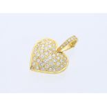 Pendant Diamond 750 / 18 Yellow Gold